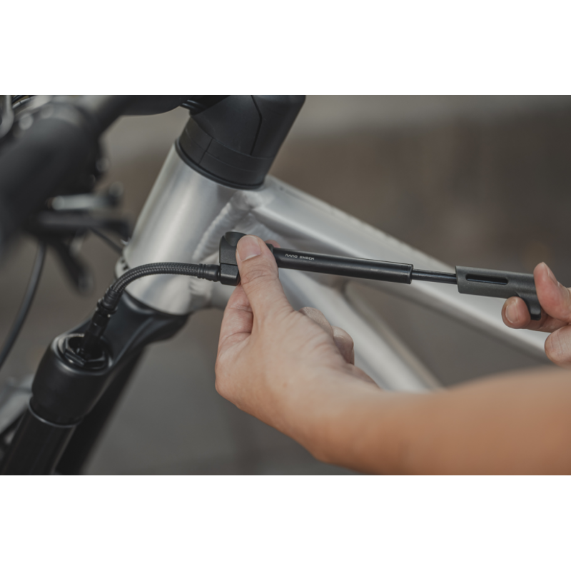 Topeak Nano Shock Pump - Black-3