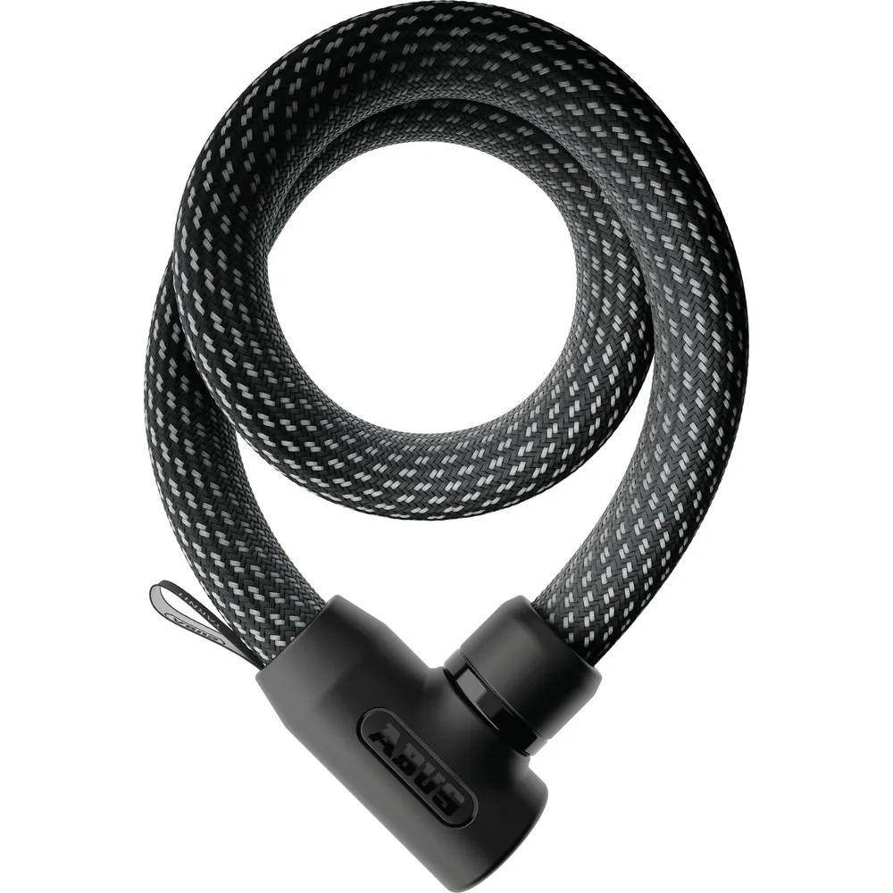 uPRISE Bikes Abus Yarnit 4004K/110 Keyed Cable Lock - Black | Price match, 365 day return s, 18-Month Warranty, Finance Available & Free UK Delivery