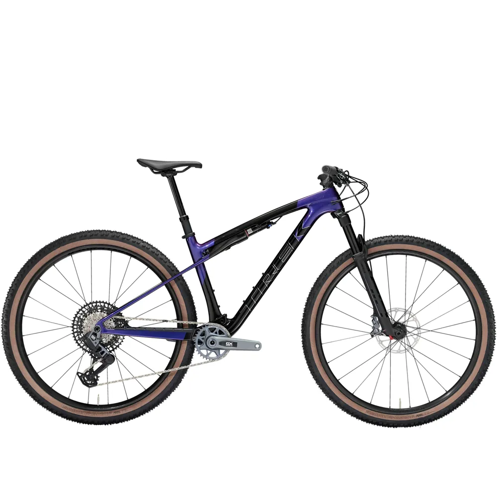 uPRISE Bikes Trek Supercaliber SL 9.7 GX AXS T-Type Gen 2 2025 MTB - Carbon Smoke/Purple | Price match, 365 day return s, 18-Month Warranty, Finance Available & Free UK Delivery