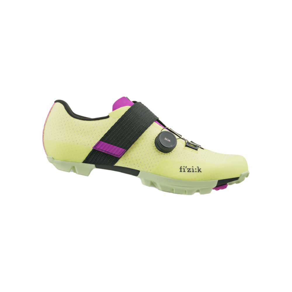 uPRISE Bikes Fizik Vento Ferox Carbon MTB Cycling Shoes - Lime | Price match, 365 day return s, 18-Month Warranty, Finance Available & Free UK Delivery
