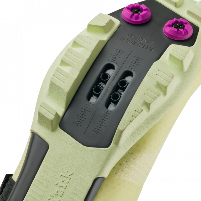 Fizik Vento Ferox Carbon MTB Cycling Shoes - Lime-4