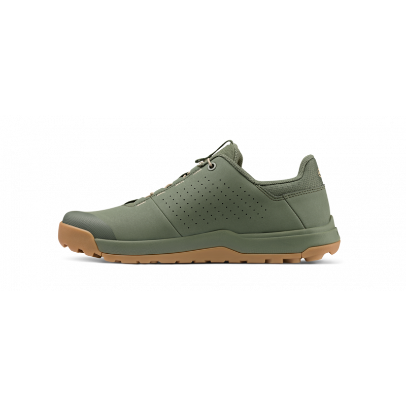 Crank Brothers Stamp Trail Speed Lace Flat MTB Shoes - Green-2