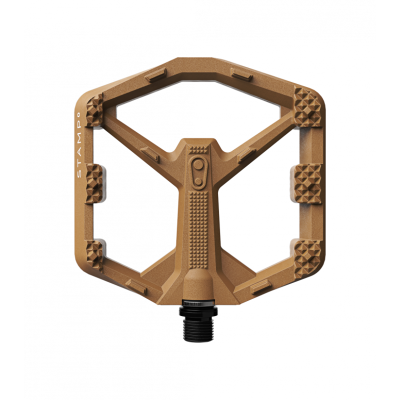 Crank Brothers Stamp 0 MTB Flat Pedals - Brown