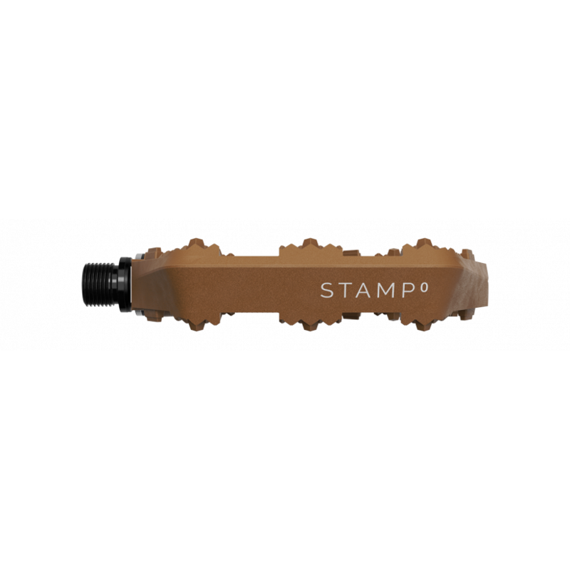 Crank Brothers Stamp 0 MTB Flat Pedals - Brown-2