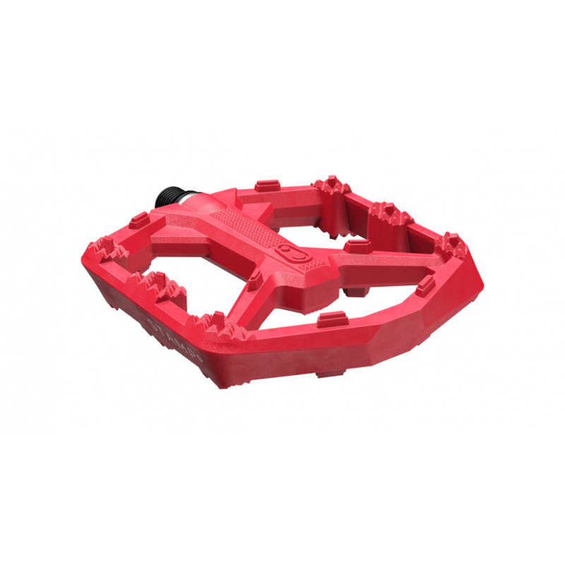 Crank Brothers Stamp 0 MTB Flat Pedals - Red-1
