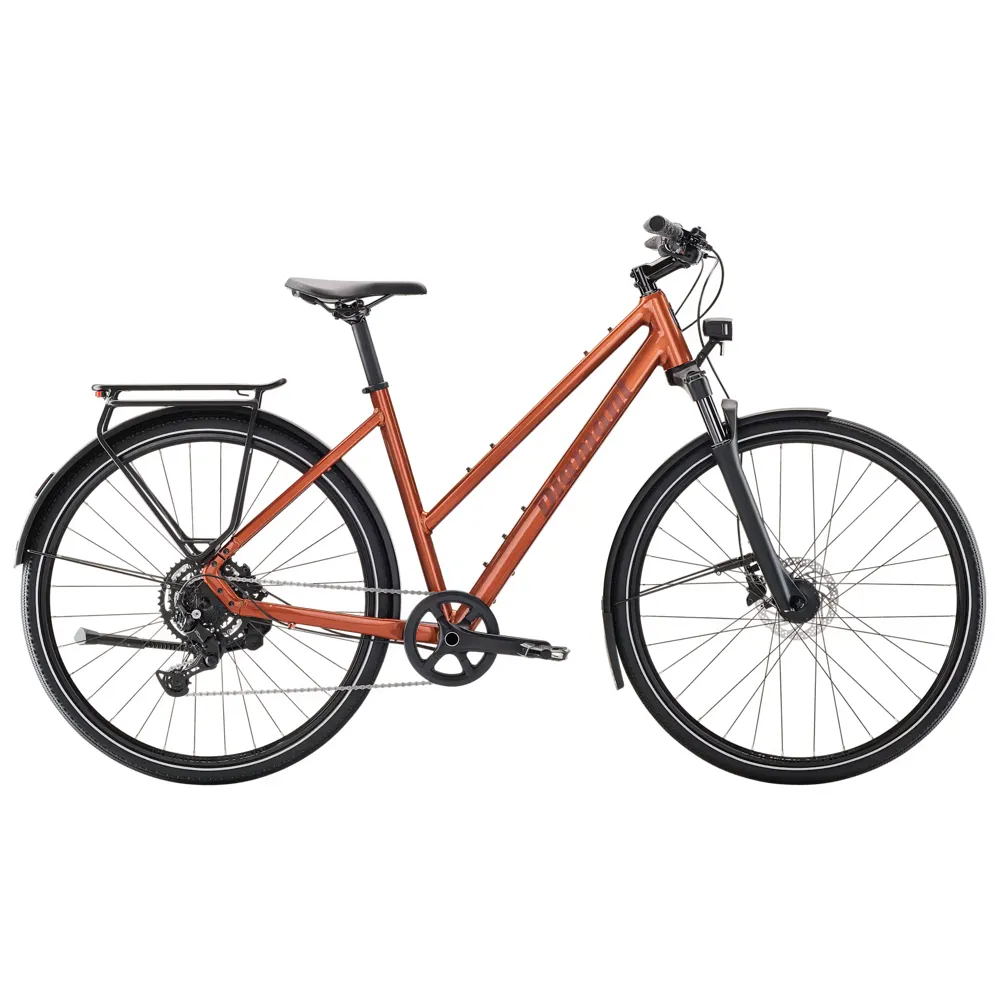uPRISE Bikes Diamant Mahon Trip Core Mid-Step 2025 Hybrid Bike - Copper | Price match, 365 day return s, 18-Month Warranty, Finance Available & Free UK Delivery