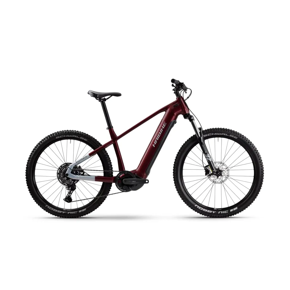 uPRISE Bikes Haibike Alltrack 5 27.5/29er 2025 Electric Hardtail MTB - Tuscan Red | Price match, 365 day return s, 18-Month Warranty, Finance Available & Free UK Delivery