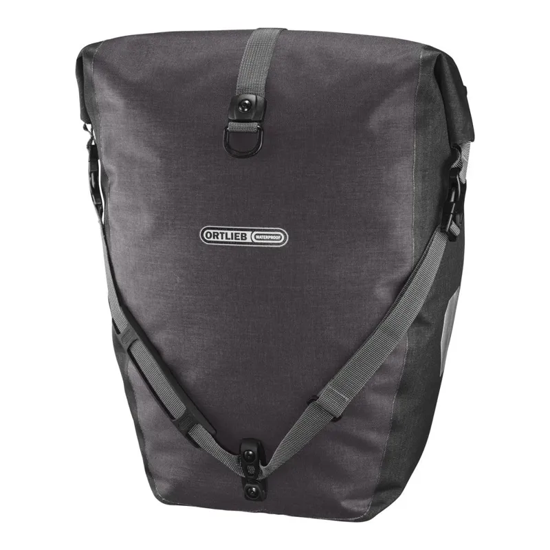 Ortlieb Back Roller Plus QL2.1 Pannier Bags - 40 Litre - Granite/Black-4