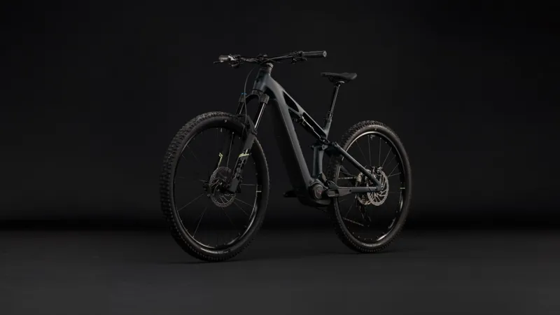 Cube Stereo Hybrid One44 HPC Race 800wh 2027 Electric MTB - Coal/Green-3