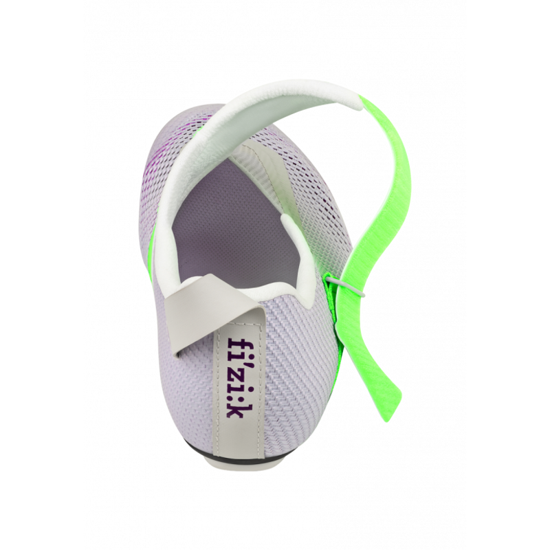 Fizik Transiro Hydra Aeroweave Carbon Triathlon Shoes - Purple/Green-4