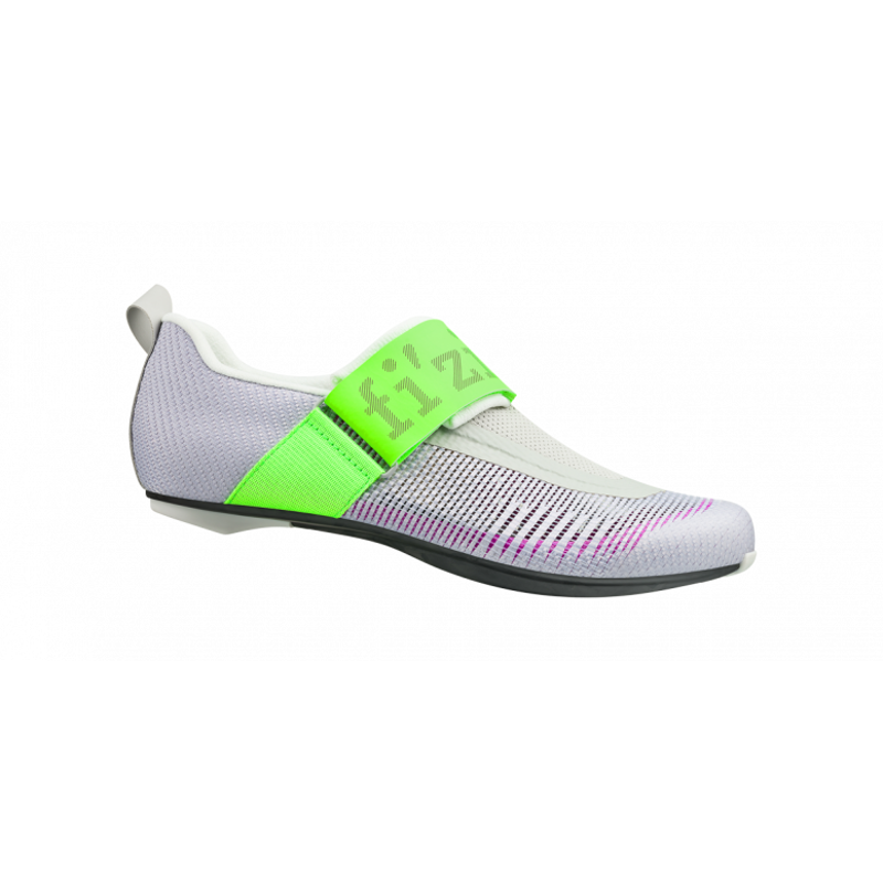 Fizik Transiro Hydra Aeroweave Carbon Triathlon Shoes - Purple/Green