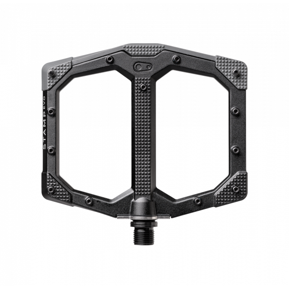 uPRISE Bikes Crank Brothers Stamp EVO Flat MTB Pedals - Black | Price match, 365 day returns, 18-Month Warranty, Finance Available & Free UK Delivery