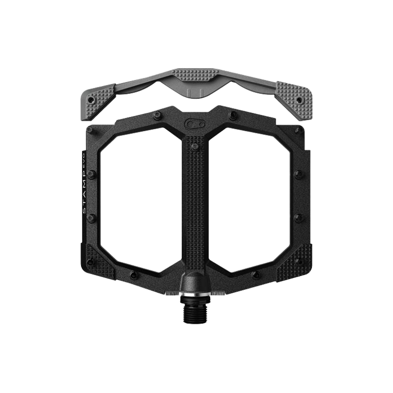 Crank Brothers Stamp EVO Flat MTB Pedals - Black-4