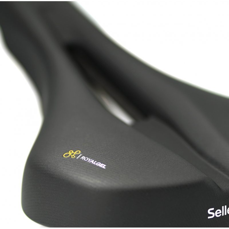 Selle Royal Vaia Comfort Saddle - Moderate - Black-4