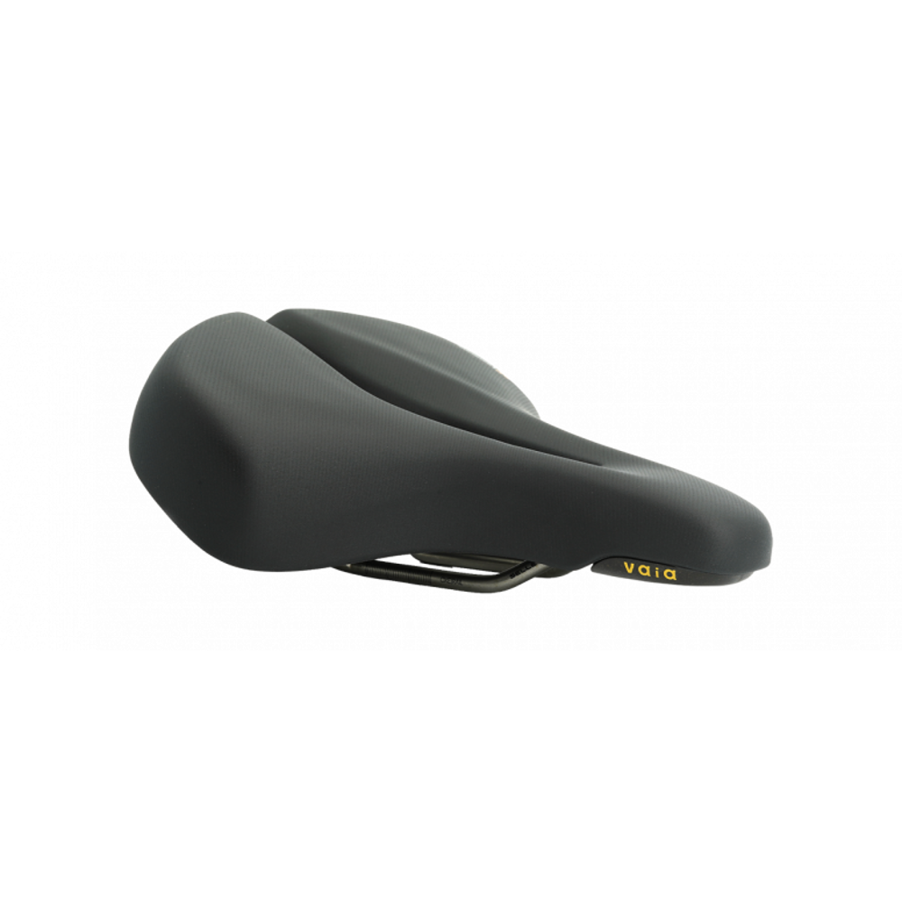 uPRISE Bikes Selle Royal Vaia Comfort Saddle - Relaxed - Black | Price match, 365 day returns, 18-Month Warranty, Finance Available & Free UK Delivery