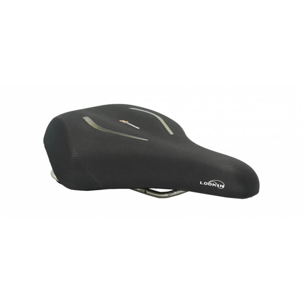 uPRISE Bikes Selle Royal Lookin Evo Comfort Saddle - Relaxed - Black | Price match, 365 day returns, 18-Month Warranty, Finance Available & Free UK Delivery