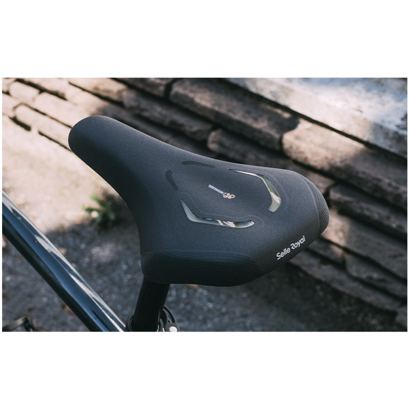 Selle Royal Lookin Evo Comfort Saddle - Moderate - Black-3