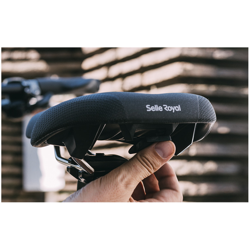 Selle Royal Lookin Evo Comfort Saddle - Moderate - Black-4