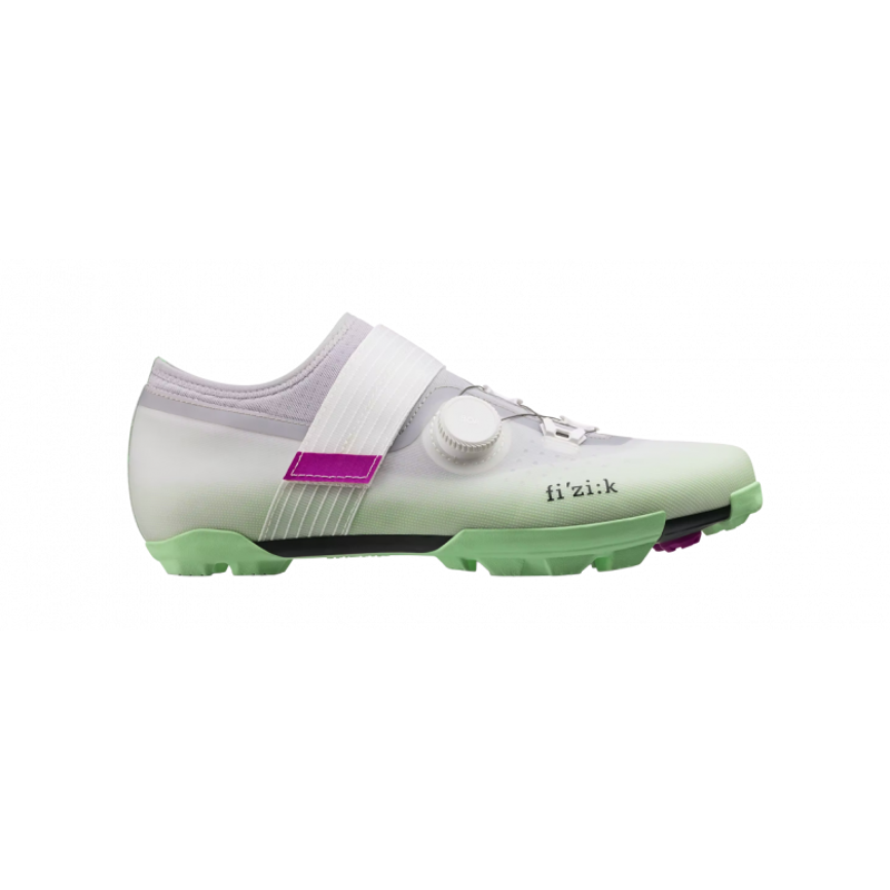 Fizik Ferox 2 Carbon Gravel Cycling Shoes - Grey/Mint