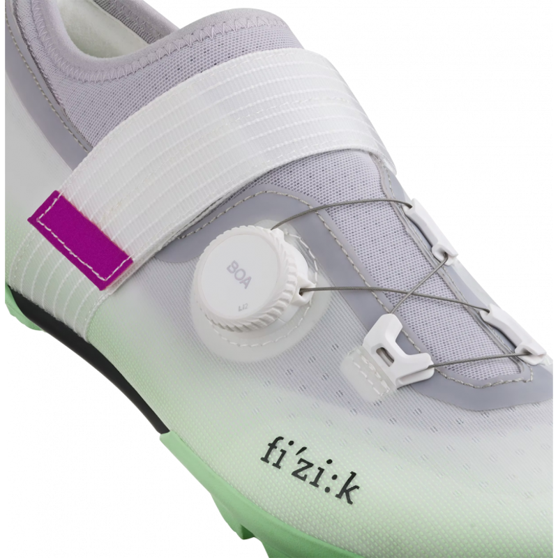 Fizik Ferox 2 Carbon Gravel Cycling Shoes - Grey/Mint-4