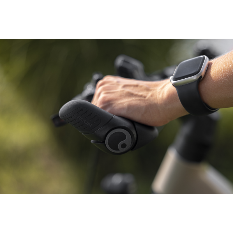 Ergon GP2 Evo Comfort Grips - Black/Grey-4