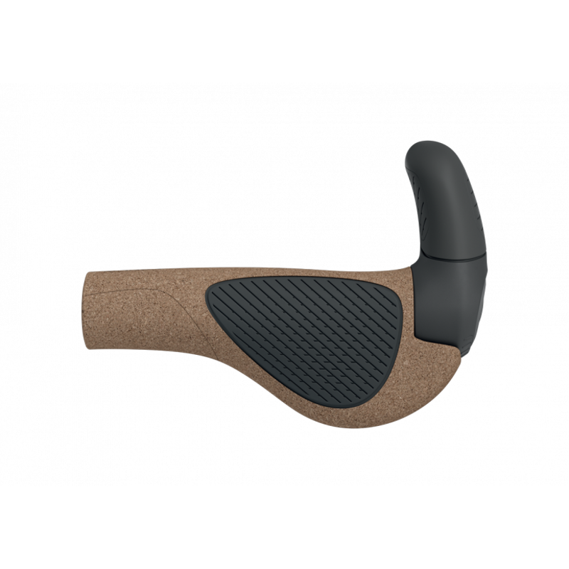 Ergon GP2 EVO Biokork Comfort Grips - Brown/Black-1