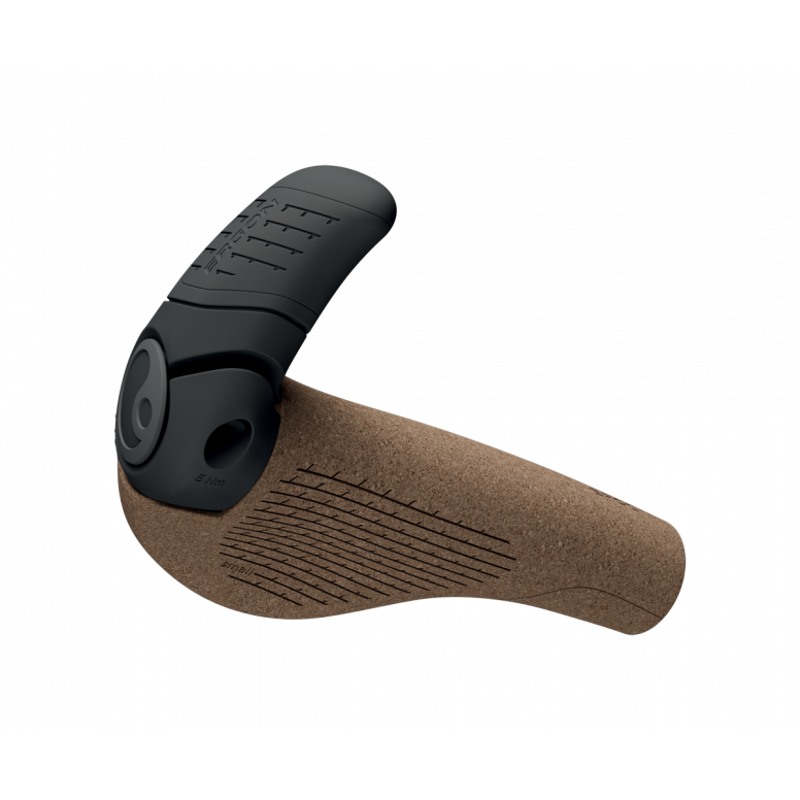 Ergon GP2 EVO Biokork Comfort Grips - Brown/Black-2