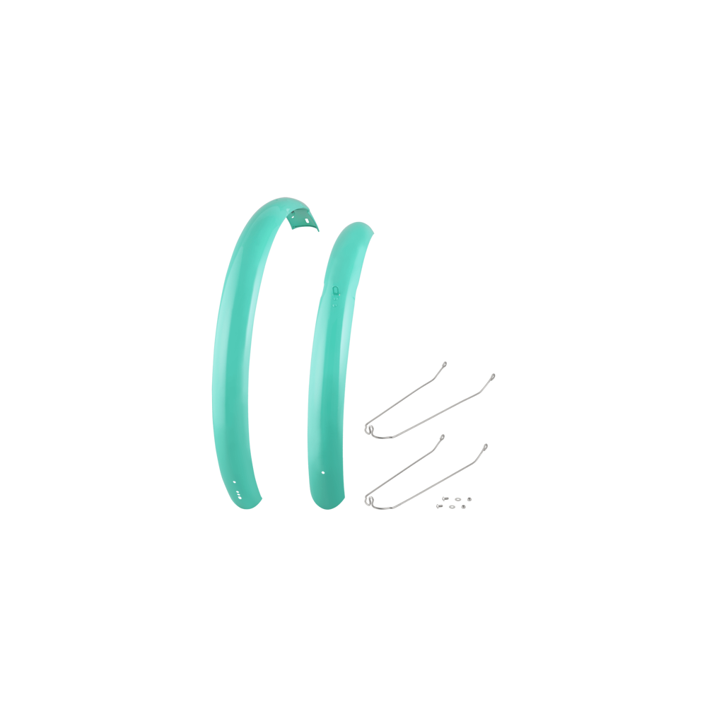 uPRISE Bikes Electra Townie Go! 5i 26 Inch Mudguard Set - Jade | Price match, 365 day return s, 18-Month Warranty, Finance Available & Free UK Delivery