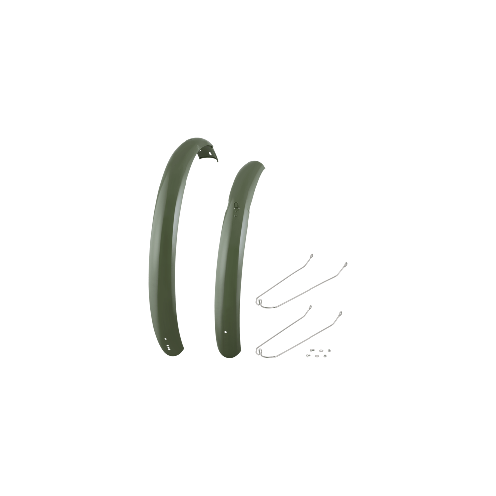 uPRISE Bikes Electra Townie Go! 5i 26 Inch Mudguard Set - Olive | Price match, 365 day return s, 18-Month Warranty, Finance Available & Free UK Delivery