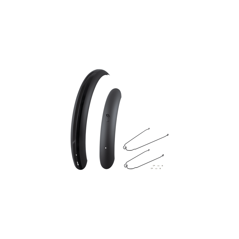uPRISE Bikes Electra Ace of Spades Go! 26 Inch Mudguard Set V2 - Black | Price match, 365 day return s, 18-Month Warranty, Finance Available & Free UK Delivery