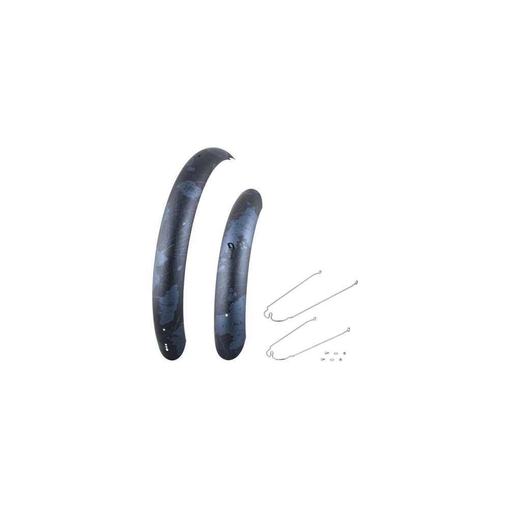 uPRISE Bikes Electra Navigator Go! 26 Inch Mudguard Set - Blue | Price match, 365 day return s, 18-Month Warranty, Finance Available & Free UK Delivery