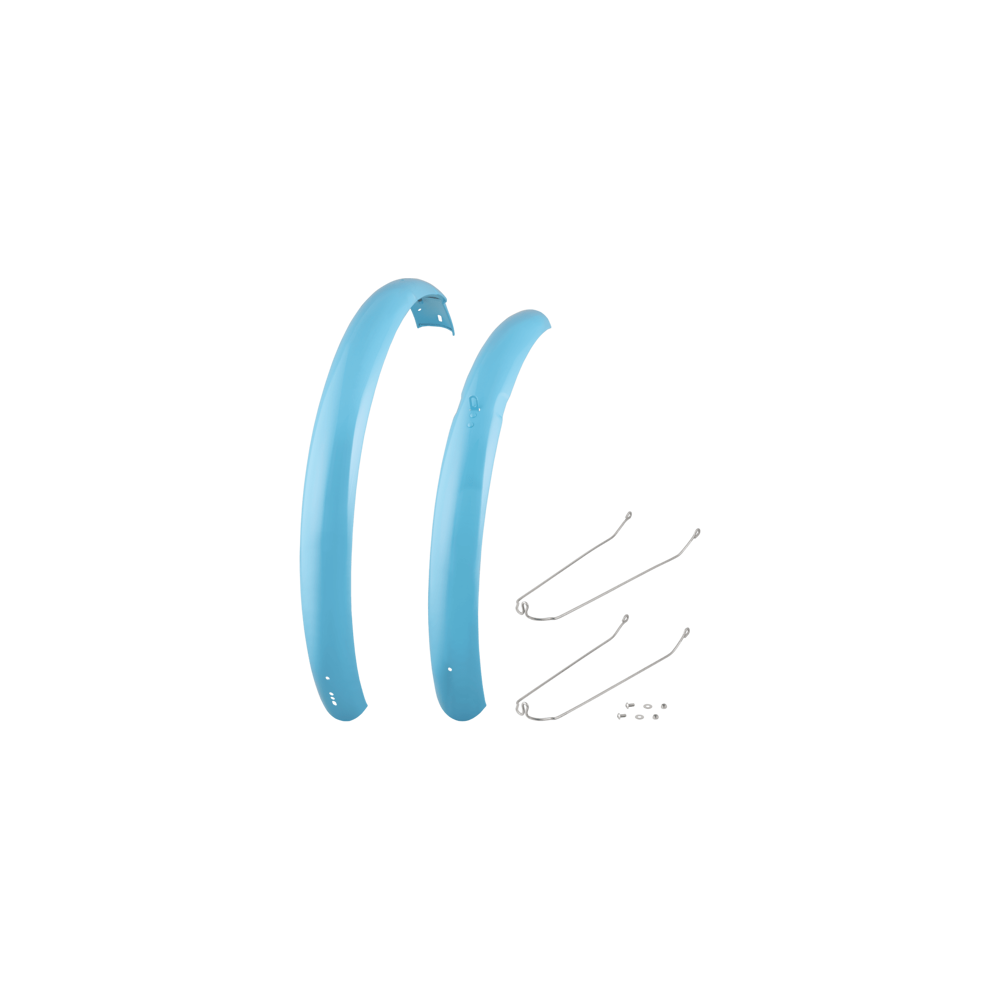 uPRISE Bikes Electra Townie Go! 8D 26 Inch Mudguard Set - Turquoise | Price match, 365 day return s, 18-Month Warranty, Finance Available & Free UK Delivery