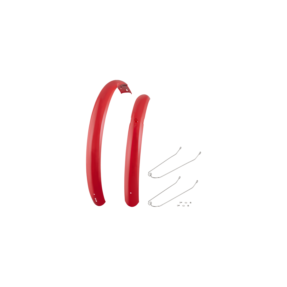 uPRISE Bikes Electra Townie Go! 8D 26 Inch Mudguard Set - Chilli Red | Price match, 365 day return s, 18-Month Warranty, Finance Available & Free UK Delivery