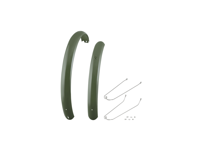 Electra Townie Path Go! Aluminium Mudguard Set - Olive