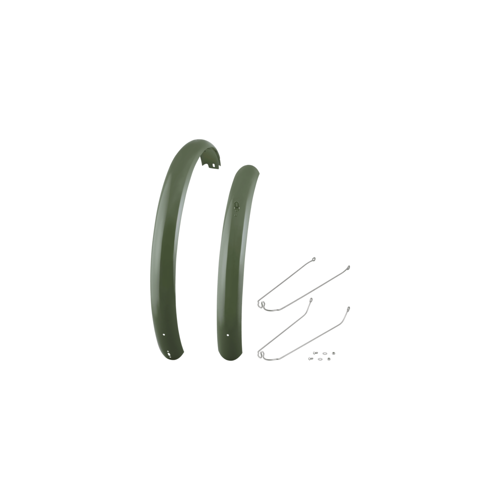 uPRISE Bikes Electra Townie Path Go! Aluminium Mudguard Set - Olive | Price match, 365 day returns, 18-Month Warranty, Finance Available & Free UK Delivery