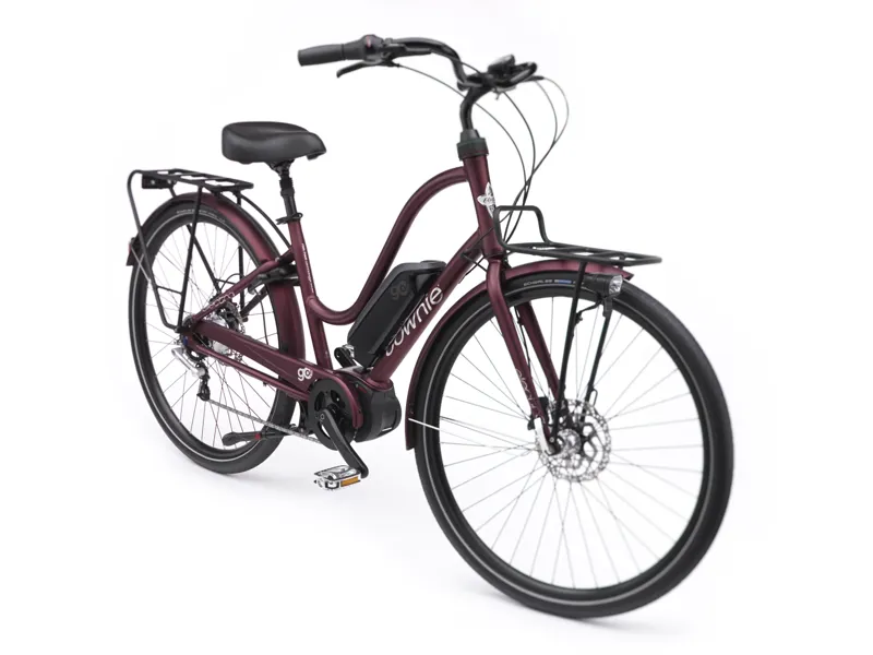 Electra Townie Commute Go 5i Step Thru 2025 Women's Electric Bike - Medium - Oxblood-1