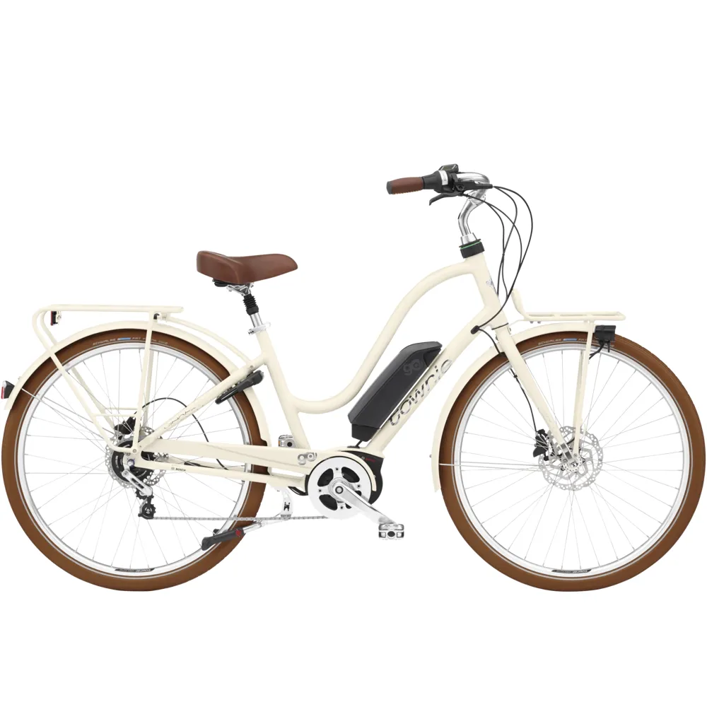 uPRISE Bikes Electra Townie Commute Go 5i Step Thru 2025 Women's Electric Bike - Medium - Cream | Price match, 365 day return s, 18-Month Warranty, Finance Available & Free UK Delivery