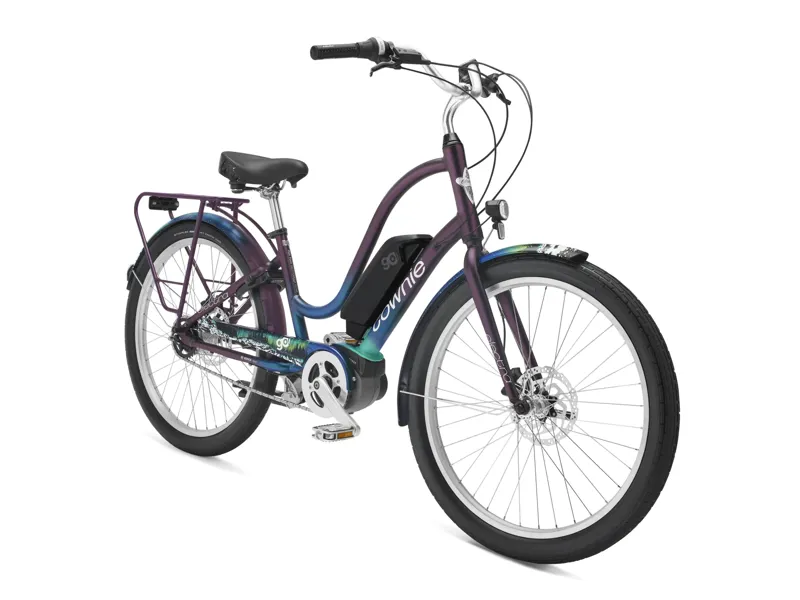 Electra Townie Go 5i EQ Step Thru 2025 Women's Electric Hybrid Bike - Violet-1