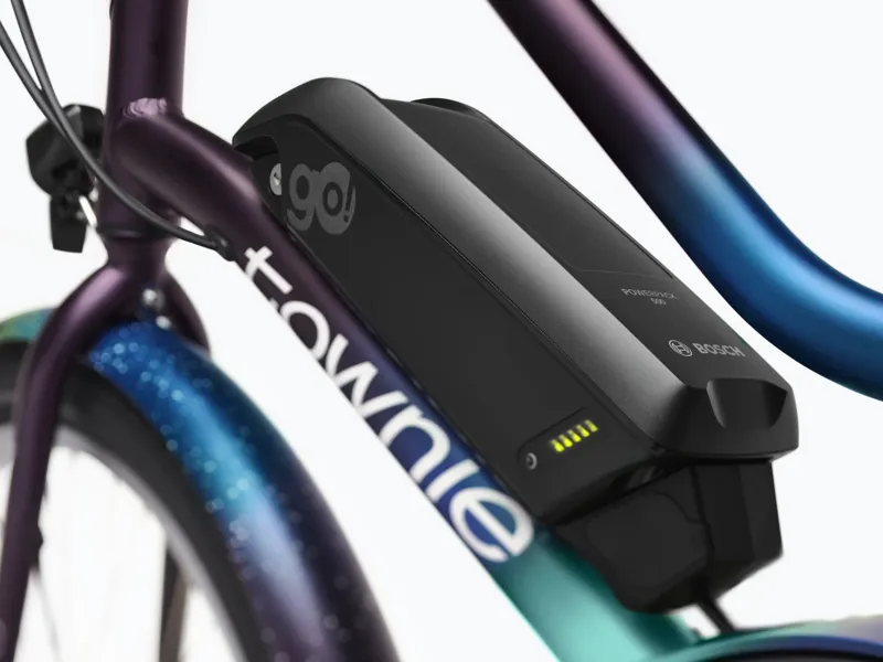 Electra Townie Go 5i EQ Step Thru 2025 Women's Electric Hybrid Bike - Violet-6