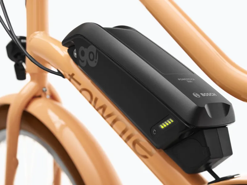 Electra Townie Go 5i EQ Step Thru 2025 Women's Electric Hybrid Bike - Apricot-4