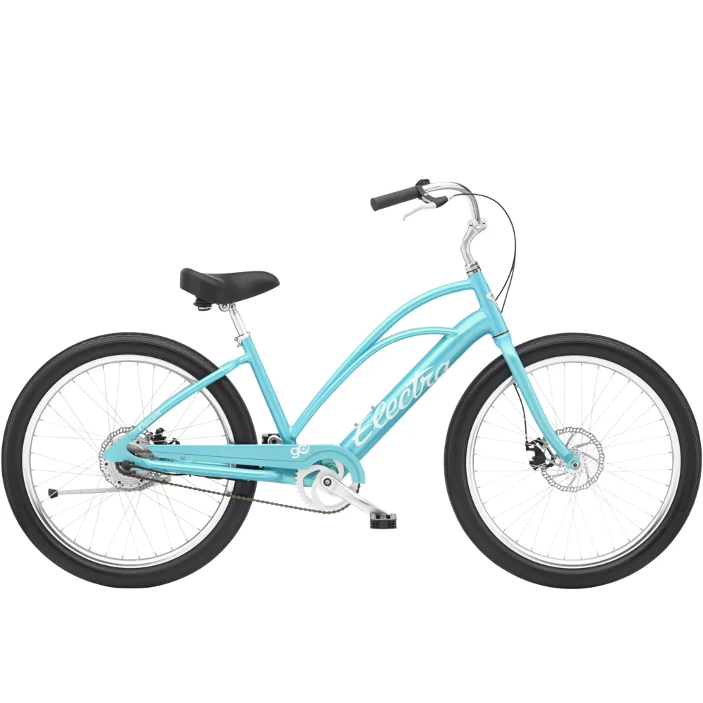 uPRISE Bikes Electra Cruiser Go Step-Thru 250wh 2025 Electric Bike - Medium - Bora | Price match, 365 day return s, 18-Month Warranty, Finance Available & Free UK Delivery