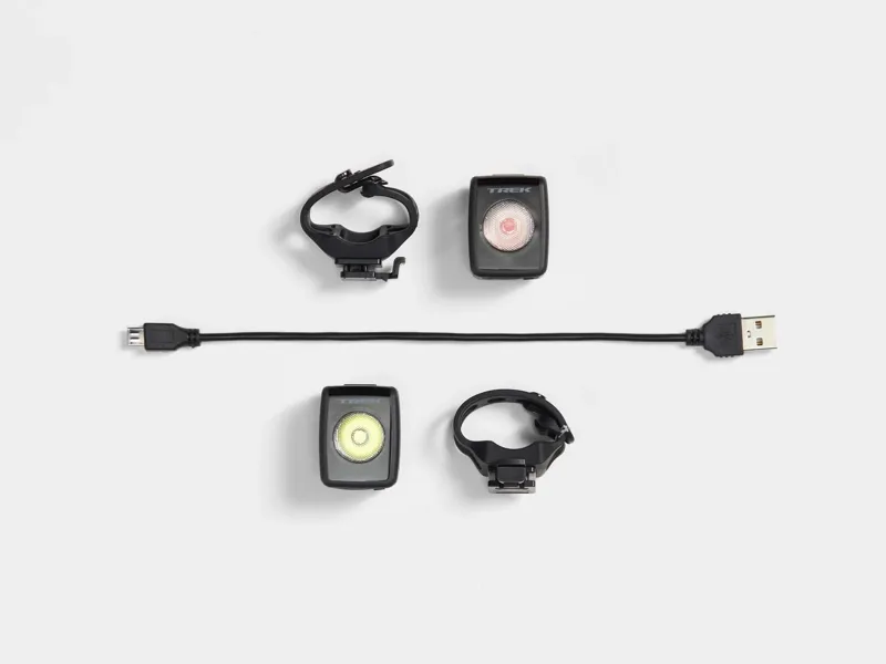 Trek Ion 200 RT/Flare RT USB Rechargeable Lightset - Black-4