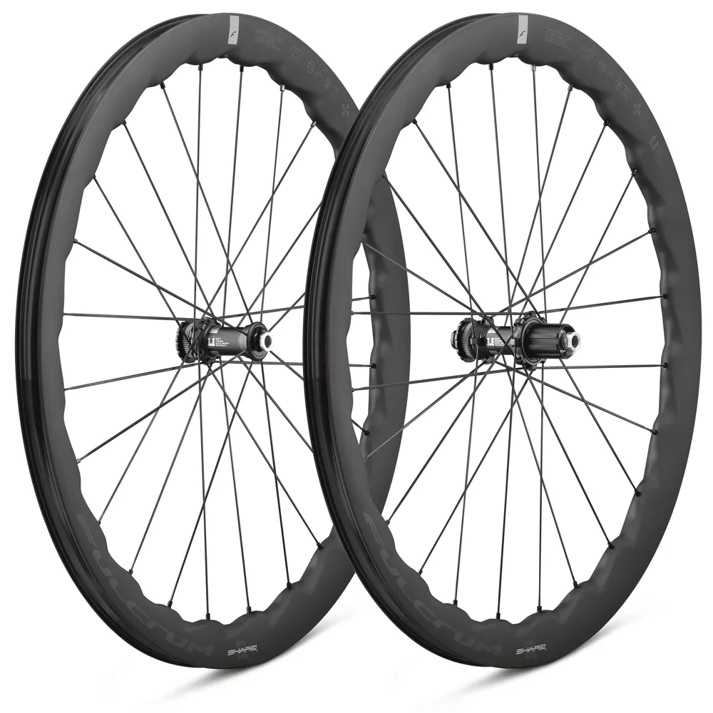 uPRISE Bikes Fulcrum Sharq Carbon Tubeless Ready Disc Brake Road Wheelset | Price match, 365 day return s, 18-Month Warranty, Finance Available & Free UK Delivery