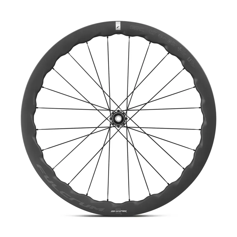Fulcrum Sharq Carbon Tubeless Ready Disc Brake Road Wheelset-2