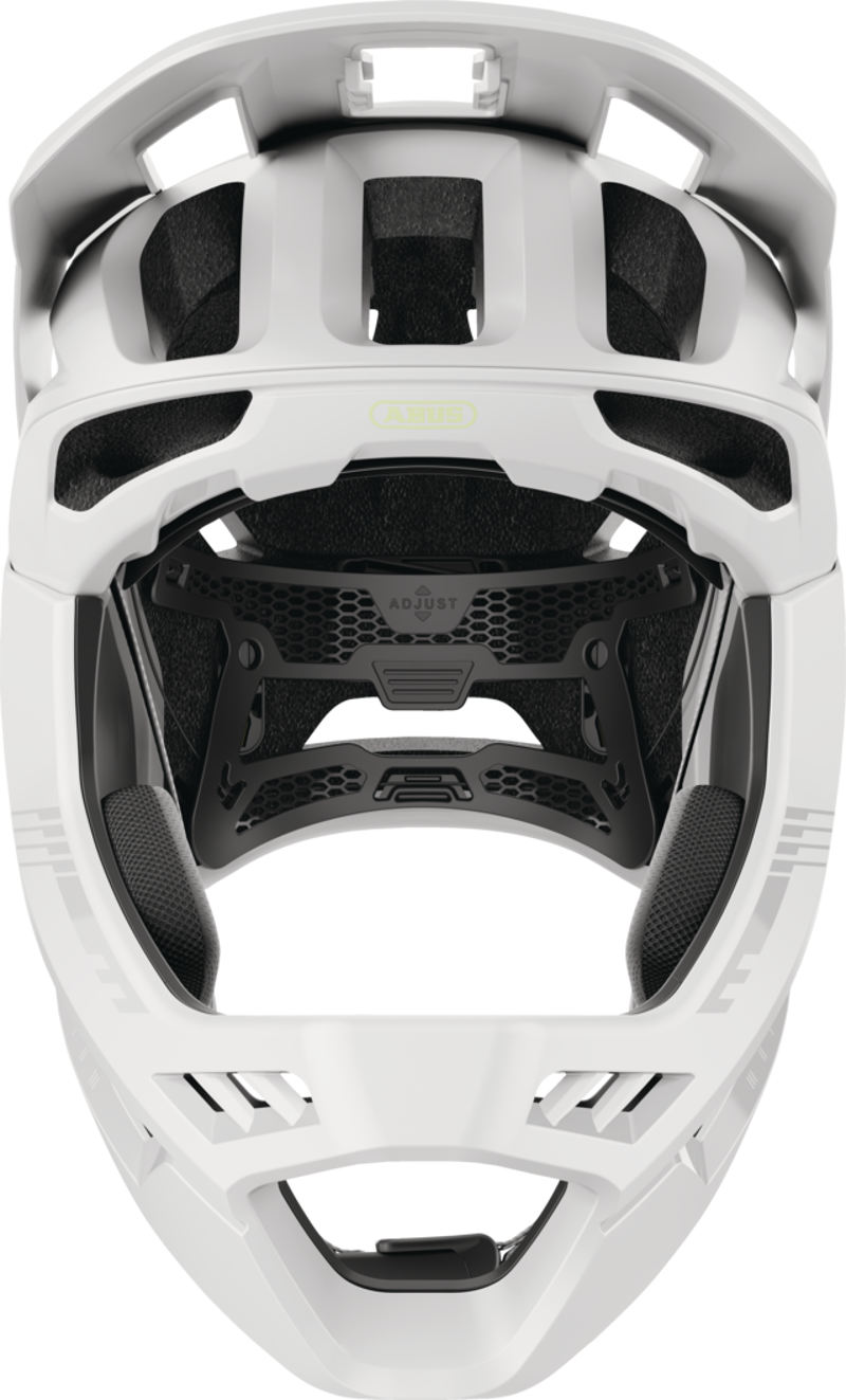 Abus Targon Mips Modular Full Face Helmet - Lemon White-3