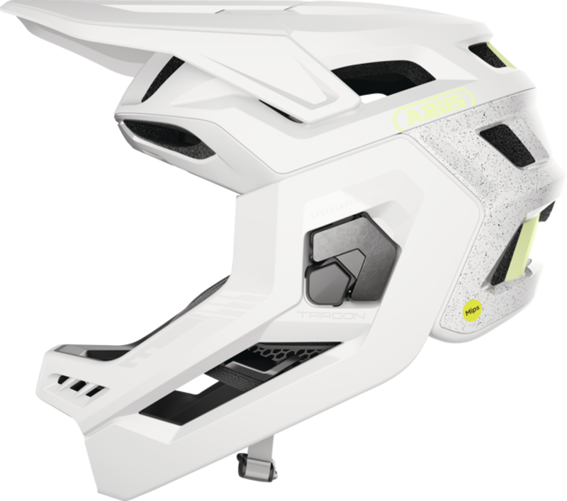 Abus Targon Mips Modular Full Face Helmet - Lemon White