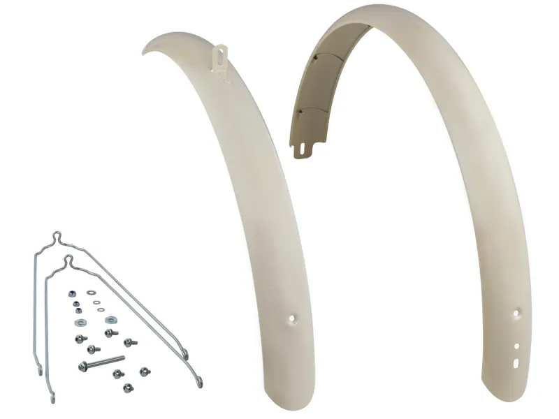 Electra Townie Original 7D EQ Ladies 26 Inch Fender Set - Cream