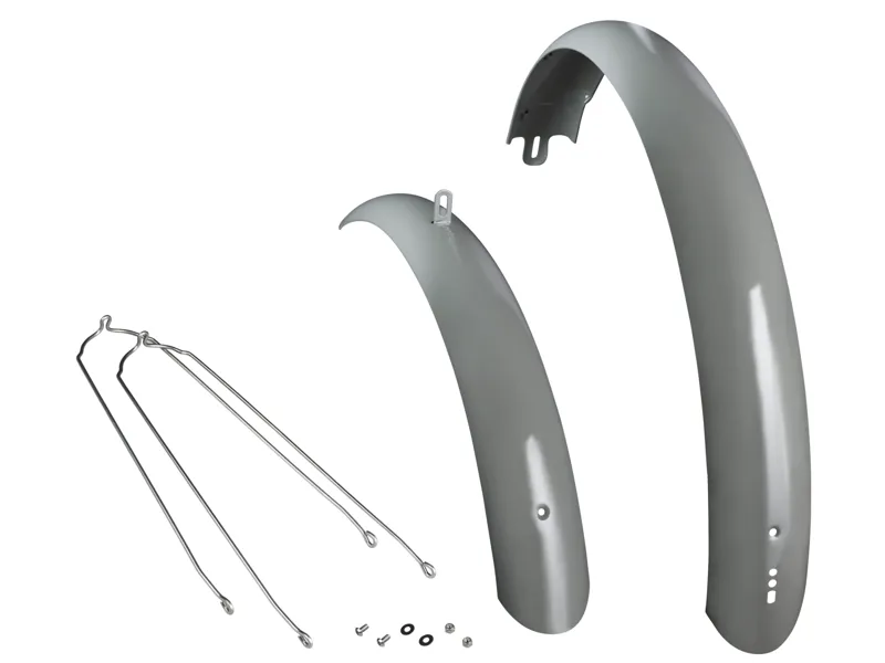 Electra Townie Balloon EQ 26 Inch Mudguard Set - Army Grey