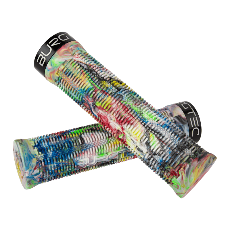 Burgtec The Bartender Pro Greg Minnaar Signature MTB Grips - Mixed Playdough