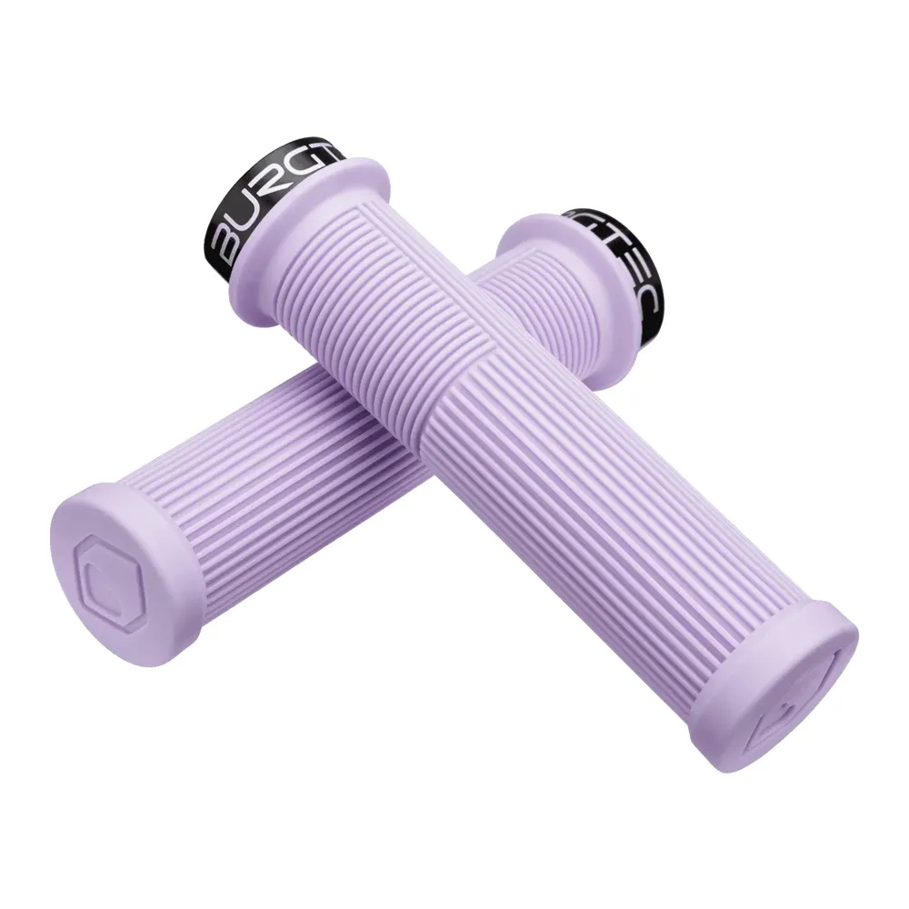 uPRISE Bikes Burgtec The Bartender Pro Josh Bryceland Signature MTB Grips - Palmer Violet | Price match, 365 day return s, 18-Month Warranty, Finance Available & Free UK Delivery